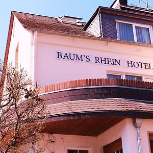 Baum'S Rheinhotel ボッパルト Exterior photo