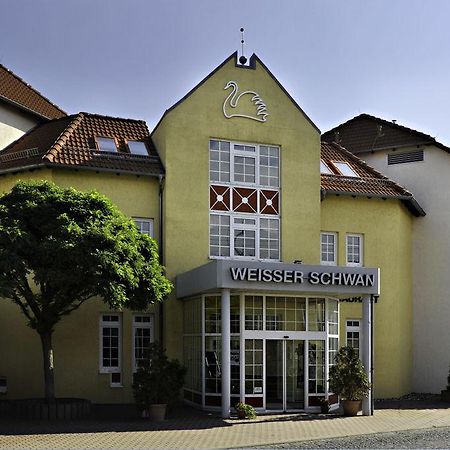 Hotel Weisser Schwan エアフルト エクステリア 写真