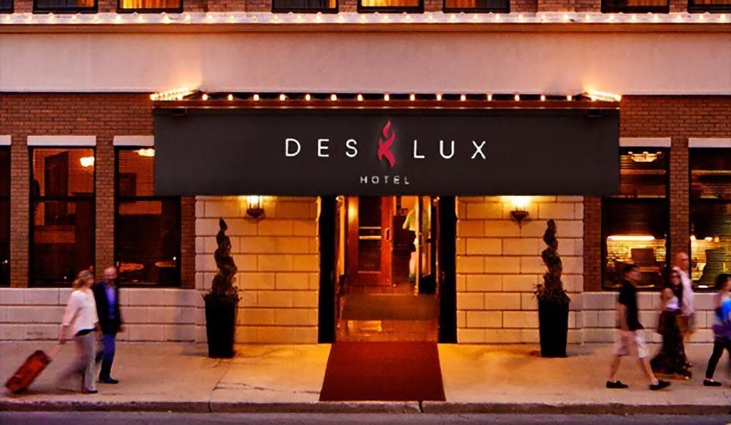 Des Lux Hotel デモイン エクステリア 写真