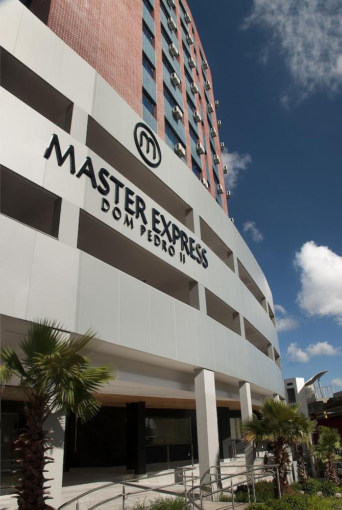 ホテル Master Express Dom Pedro II - Aeroporto ポルト・アレグレ エクステリア 写真