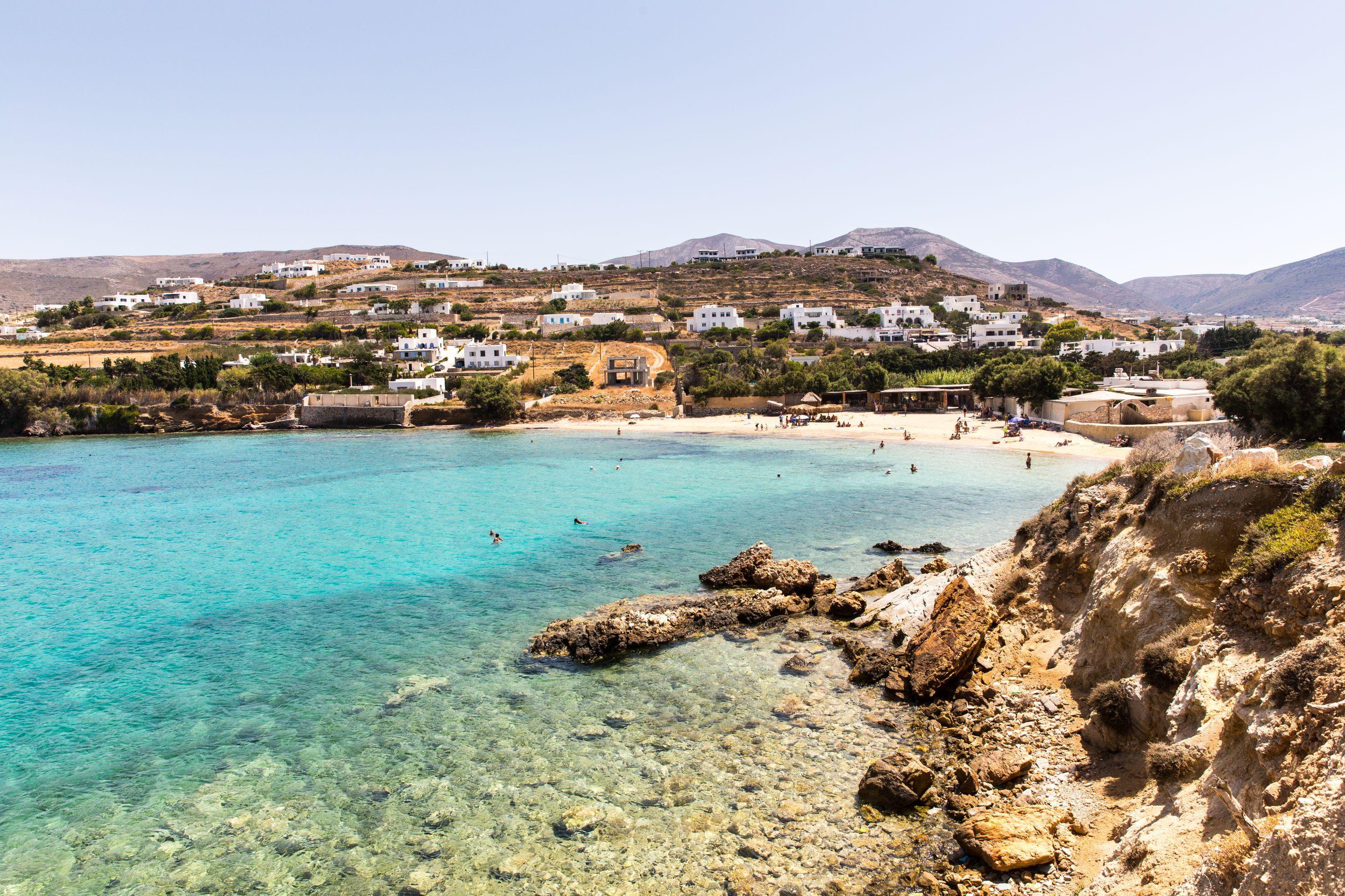 ホテル Paros Bay パラスポロス エクステリア 写真