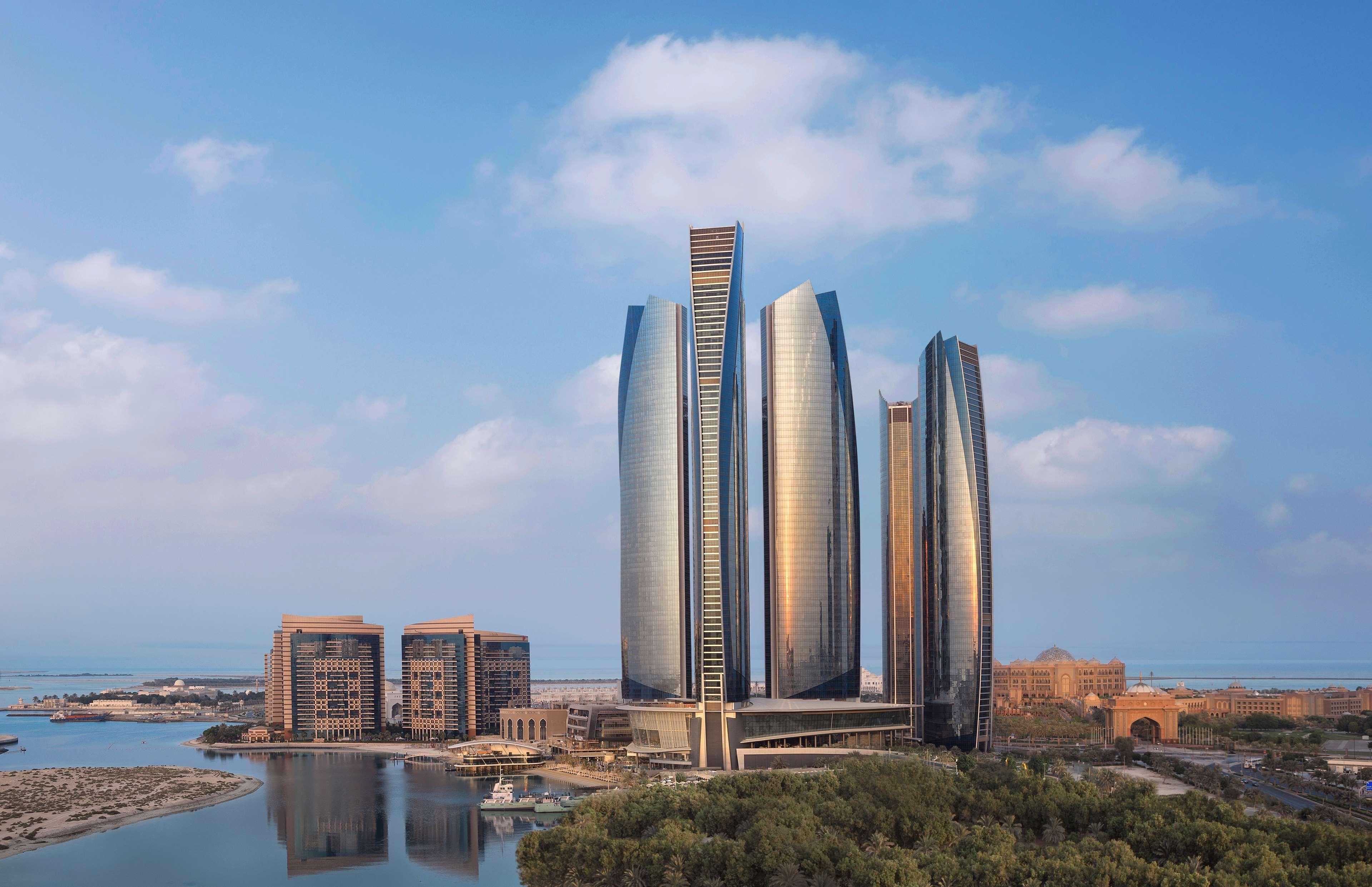 ホテル Conrad Abu Dhabi Etihad Towers エクステリア 写真
