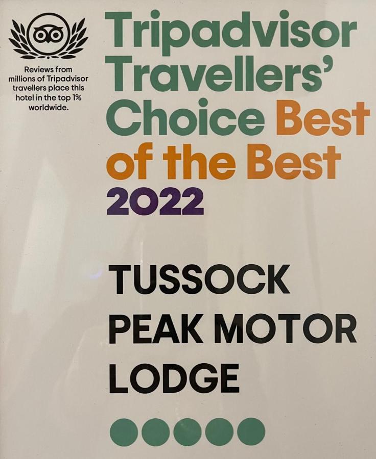 Tussock Peak Motor Lodge ハンマー・スプリングス エクステリア 写真