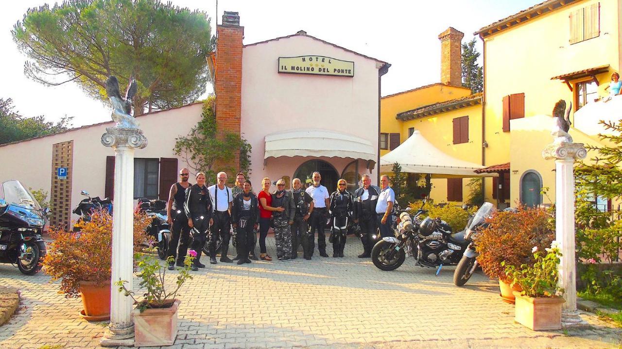 Motorradhotel Toskana -Il Molino Del Ponte- Minimum 3 Nachte モンテスペルトリ エクステリア 写真