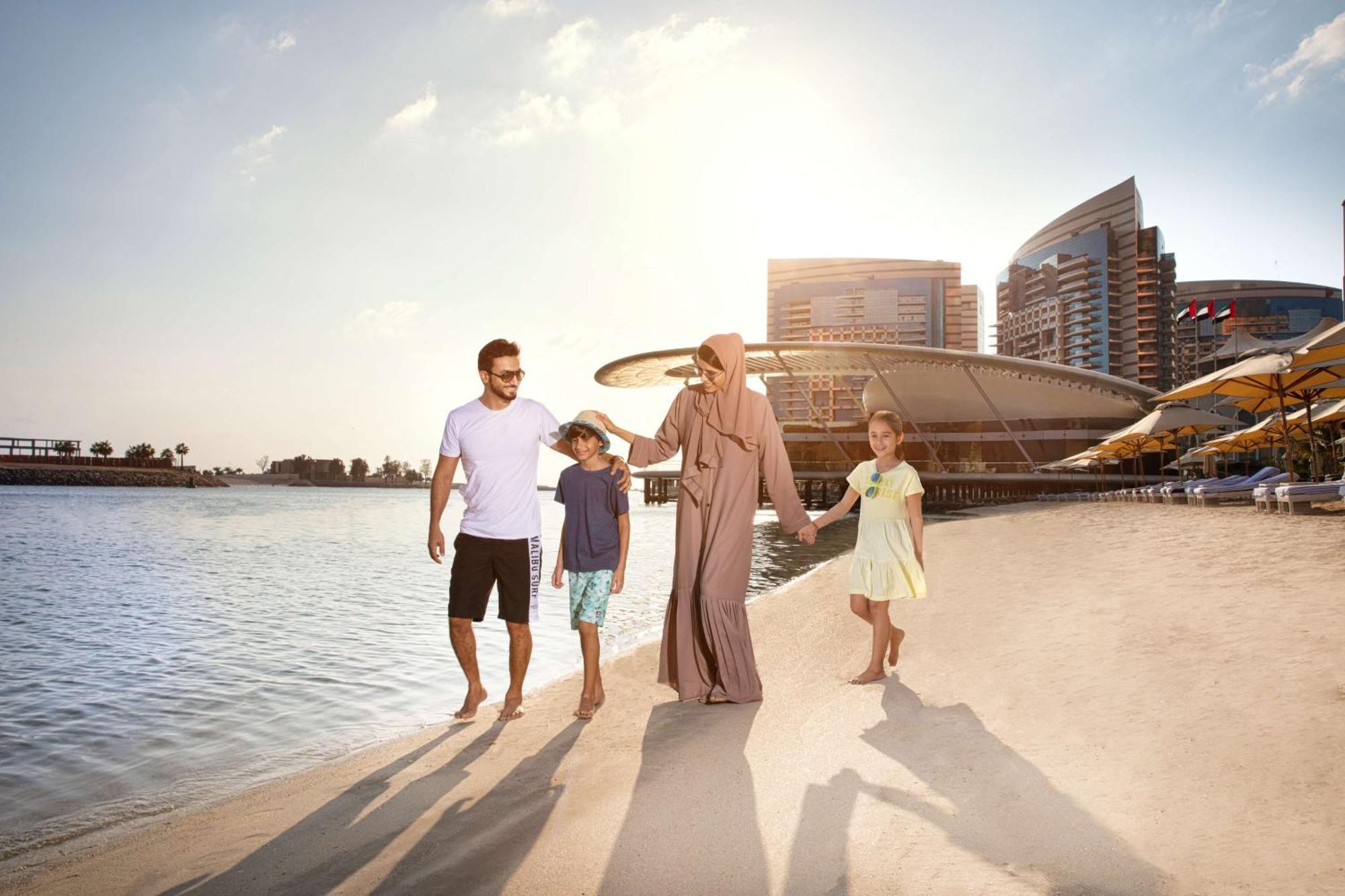 ホテル Conrad Abu Dhabi Etihad Towers エクステリア 写真