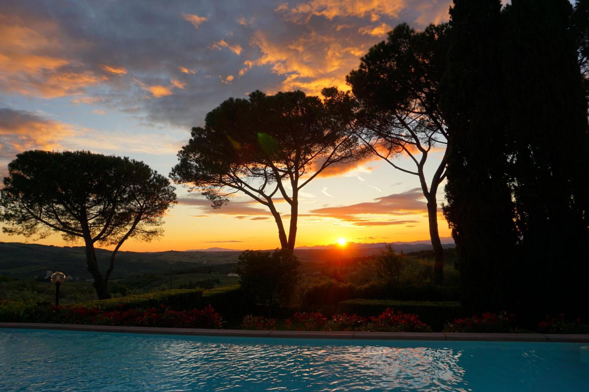 グレーヴェ・イン・キアンティ Agriturismo Fattoria Santo Stefanoヴィラ エクステリア 写真