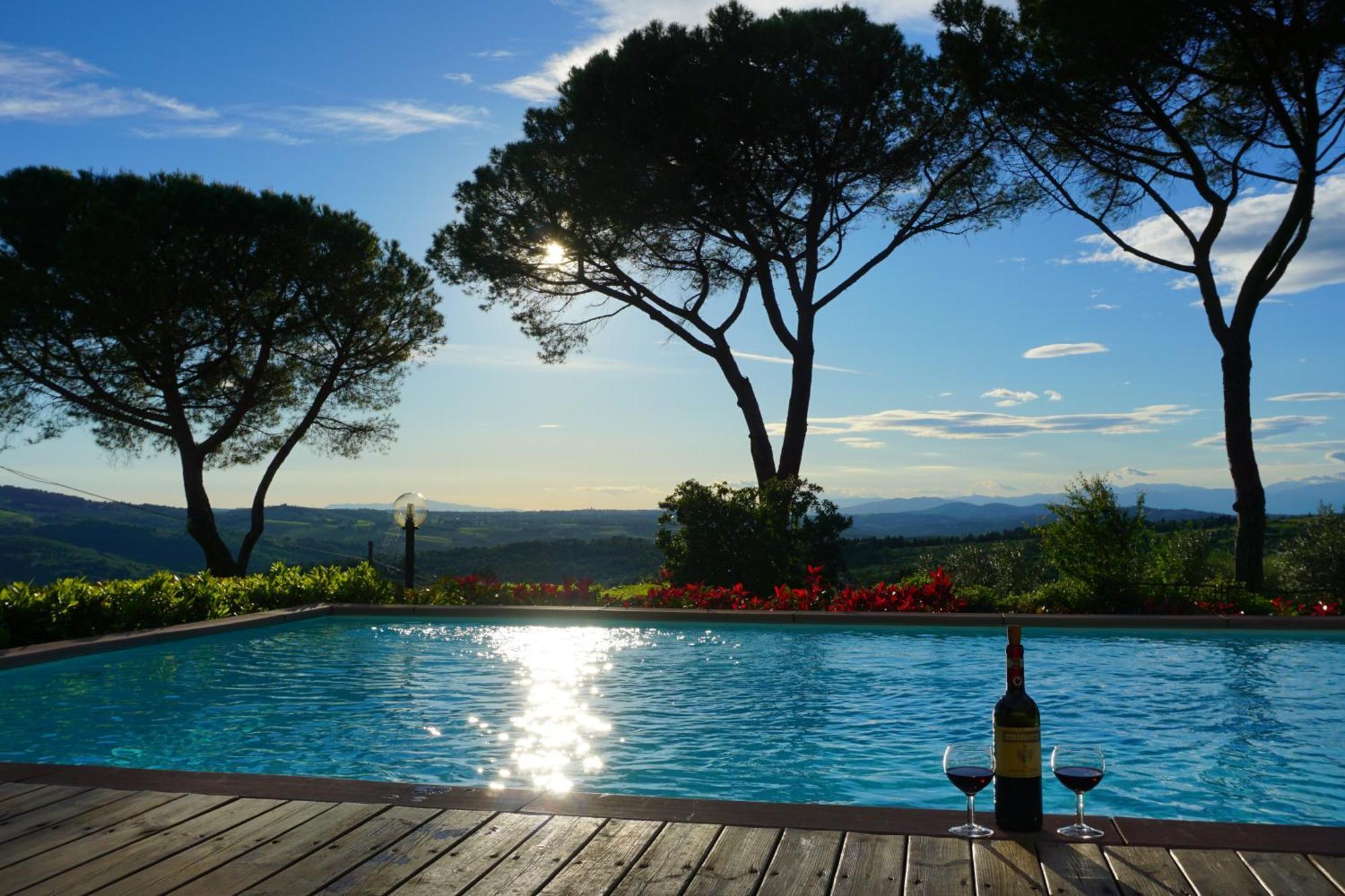 グレーヴェ・イン・キアンティ Agriturismo Fattoria Santo Stefanoヴィラ エクステリア 写真