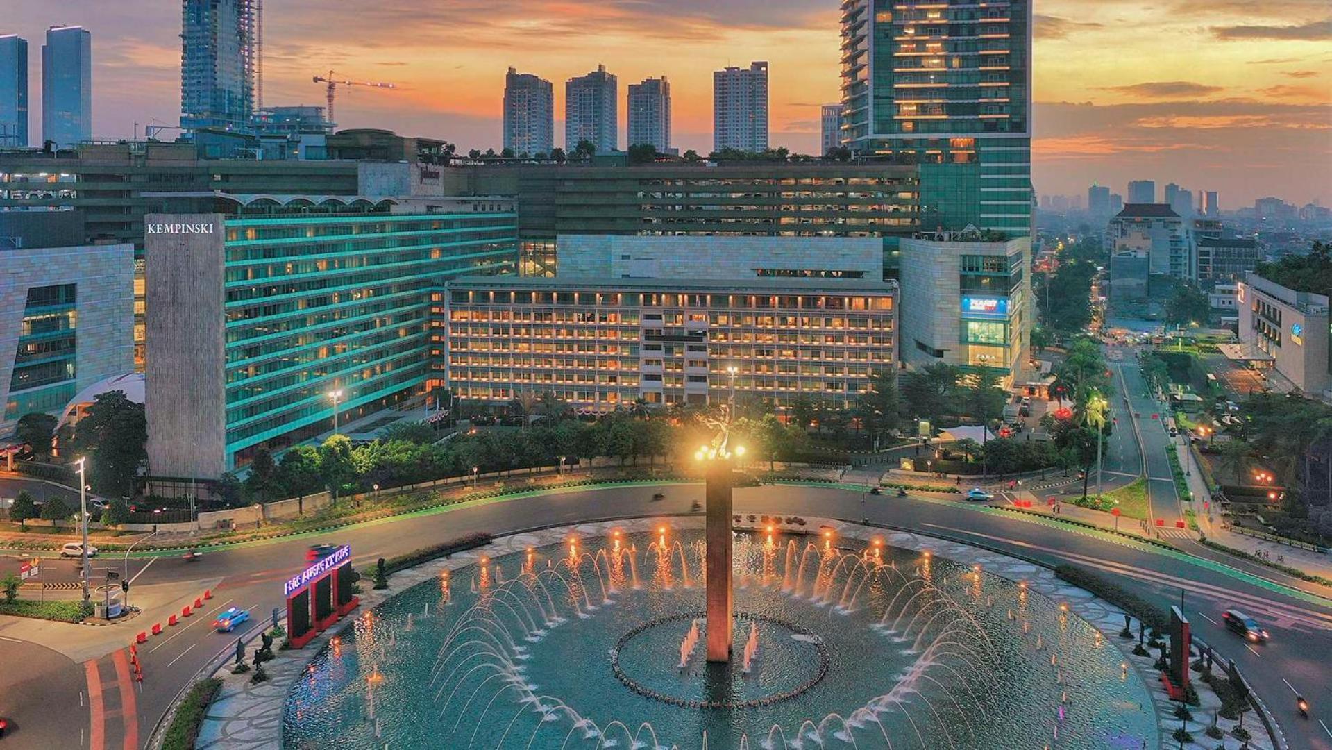 ホテル インドネシア ケンピンスキー ジャカルタ エクステリア 写真