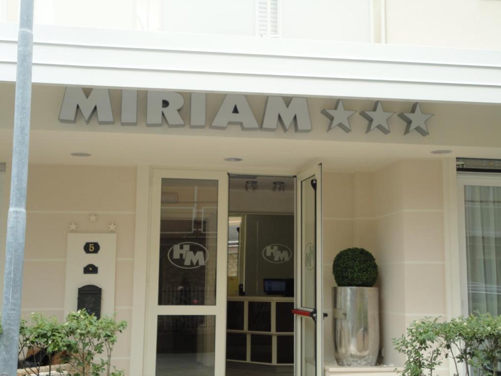 Hotel Miriam リミニ エクステリア 写真