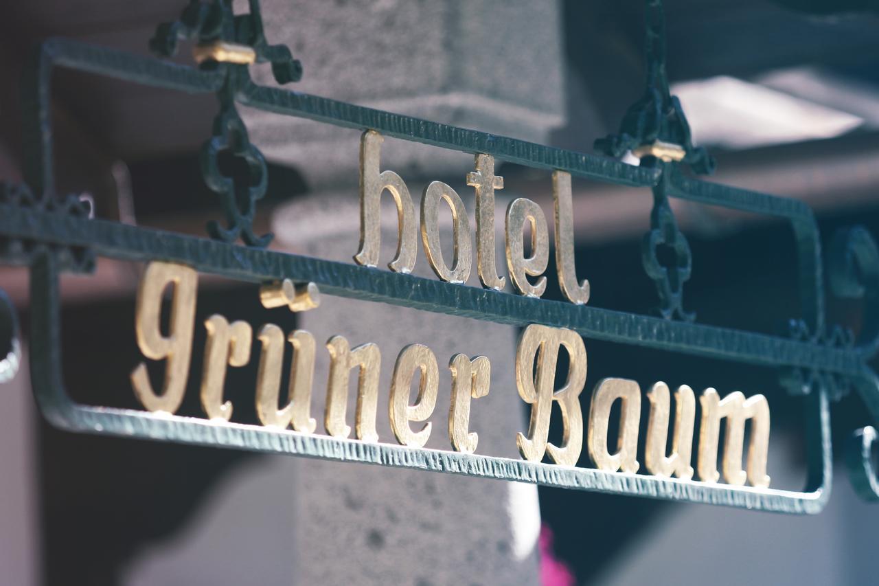 Gruner Baum Hotel バードガシュタイン エクステリア 写真