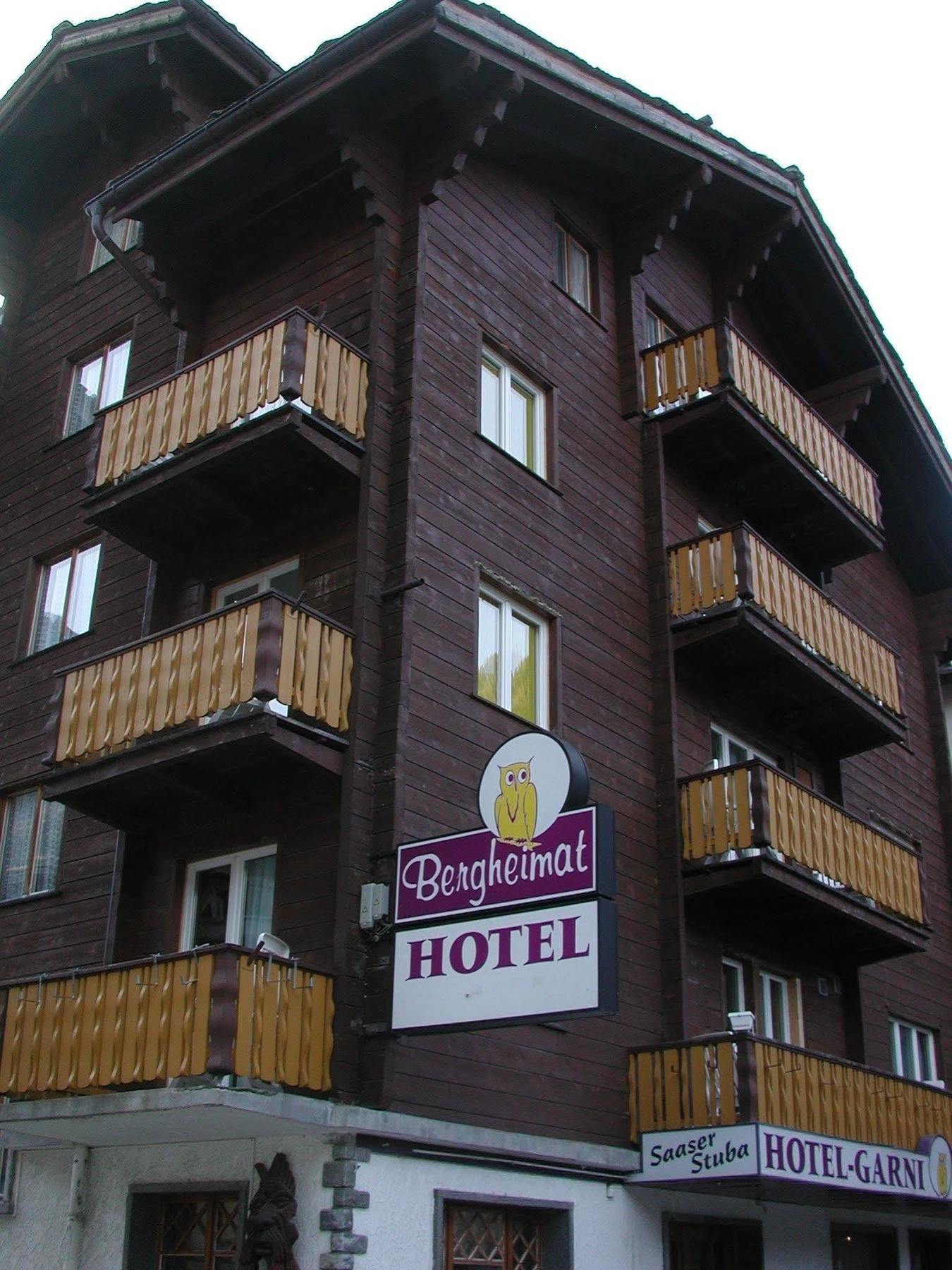 Welcome Hotel Bergheimat サース フェー エクステリア 写真