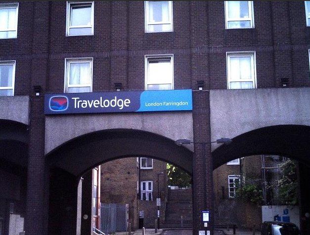 Hotel Travelodge Farringdon ロンドン エクステリア 写真