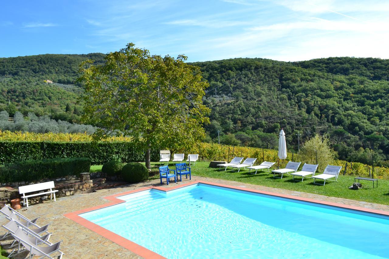 グレーヴェ・イン・キアンティ Agriturismo Fattoria Santo Stefanoヴィラ エクステリア 写真