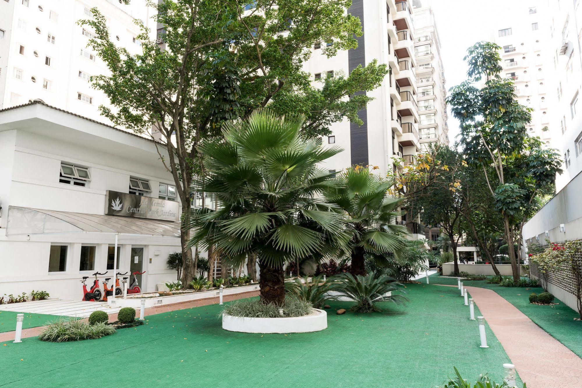 サンパウロ セントラル パーク フラット ジャルディンアパートホテル エクステリア 写真