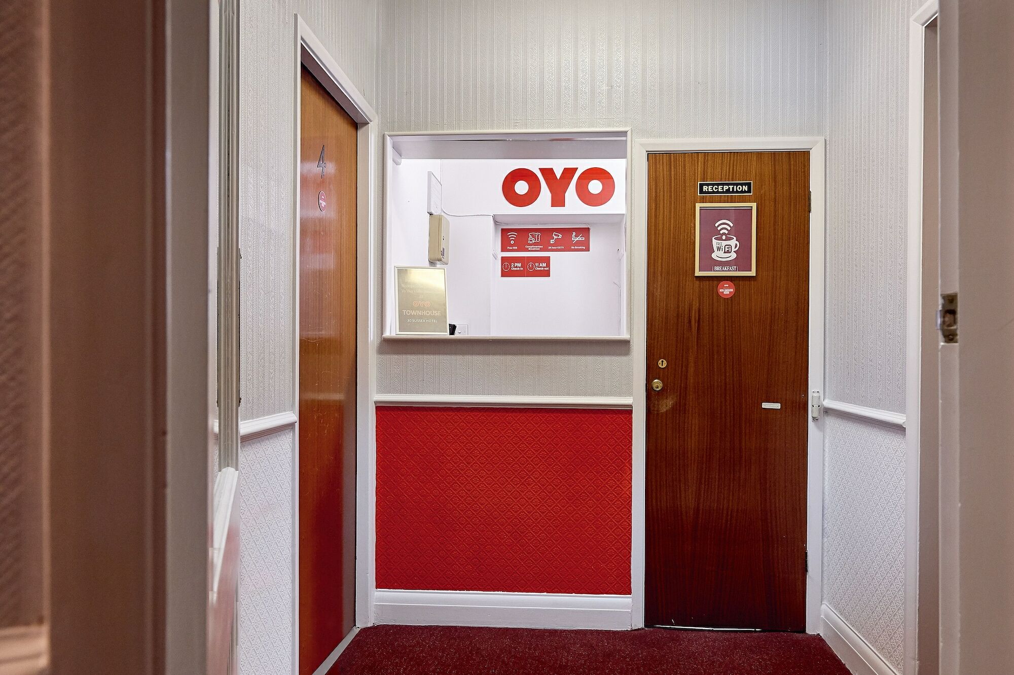 ホテル Oyo ロンドン 24 サセックス エクステリア 写真