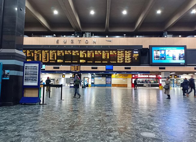 Euston railway Station photo