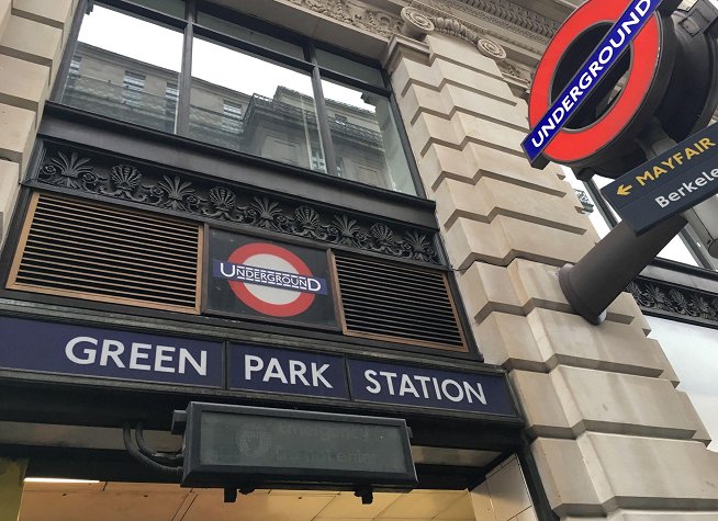 Green Park tube station photo