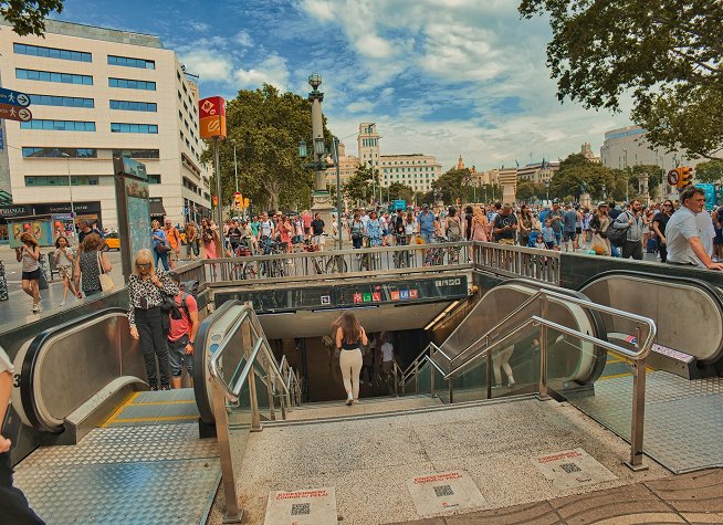 Plaça Catalunya - Rail Station photo