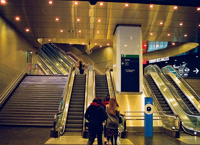 Châtelet-Les Halles RER Station photo