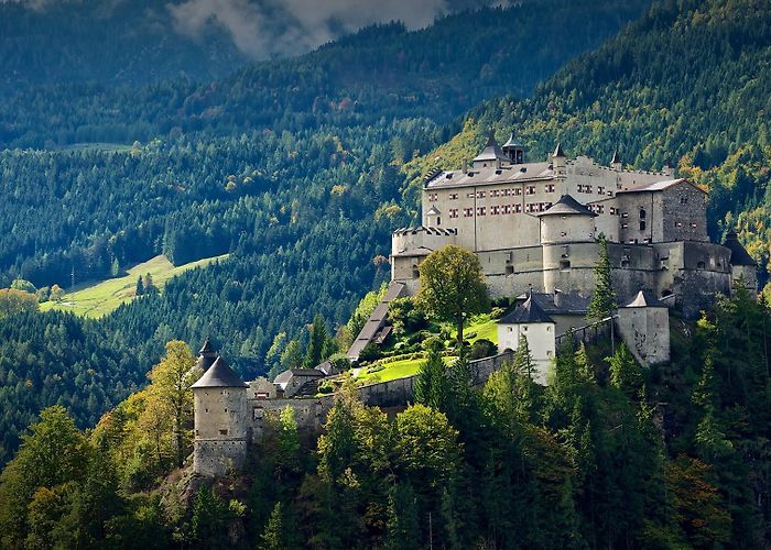 Hohenwerfen Castle Hohenwerfen Castle, Werfen, Salzburg, Austria | Windows Spotlight ... photo