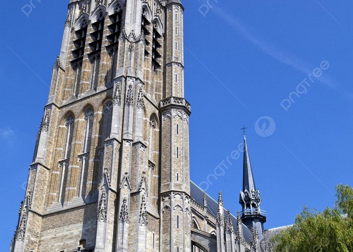 St Martin's Church St Martins Cathedral In Ypres Belgium Romanesque Ieper St Martin ... photo