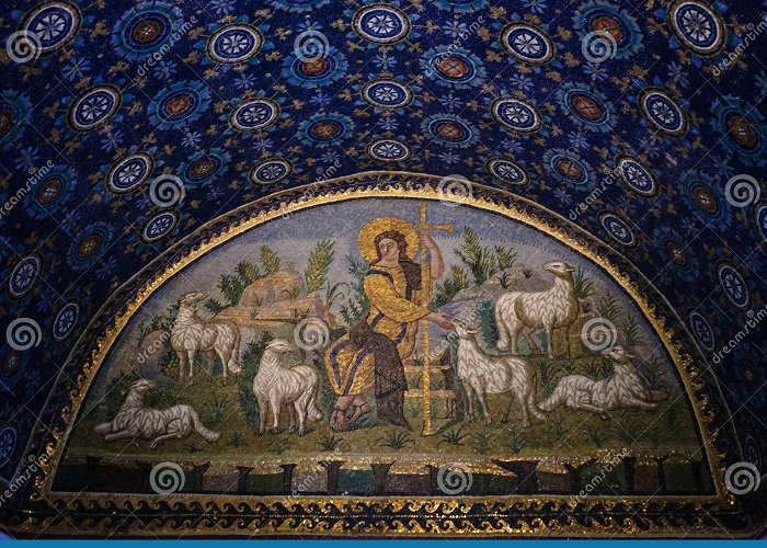 Mausoleo di Galla Placida Mosaic in Ancient Galla Placidia Mausoleum Editorial Image - Image ... photo