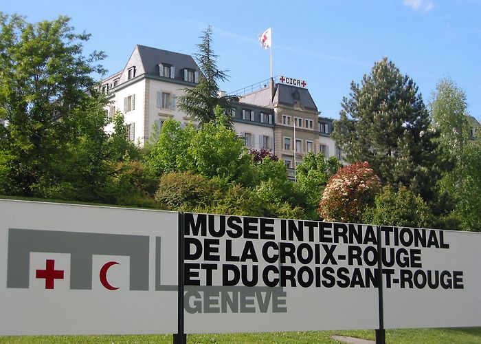 International Red Cross and Red Crescent Museum Musée de la Croix Rouge, Genève. Red Cross museum, Geneva ... photo