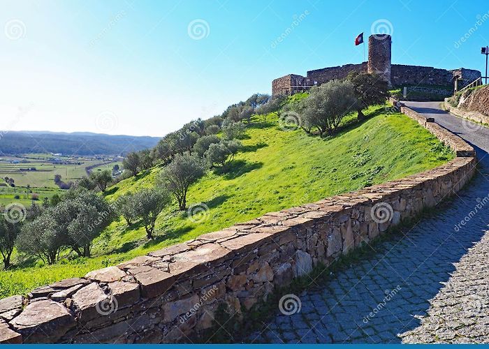Aljezur Castle The Castle of Aljezur Overlooks the Countryside in the Algarve ... photo