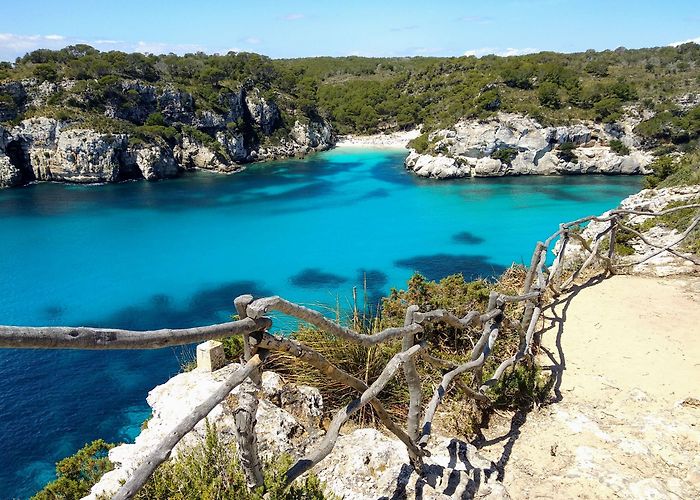 Cala Macarella Main routes - Menorca Luxury Boat photo