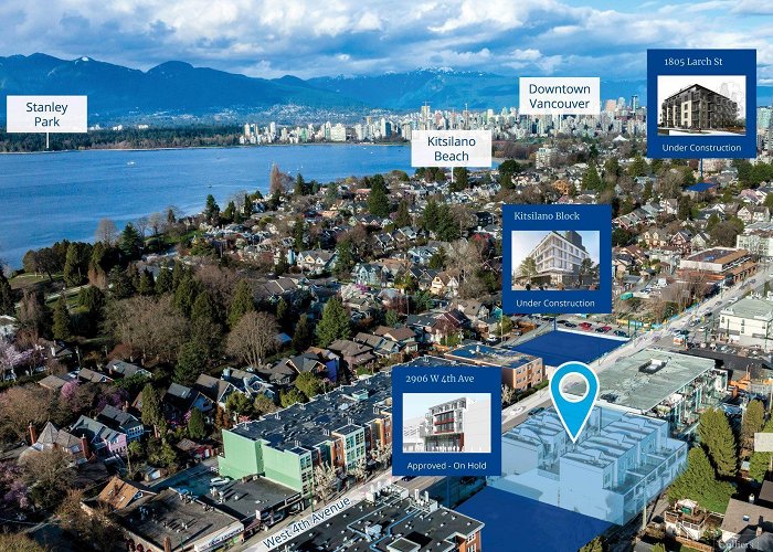 West 4th Avenue Shopping Street Multifamily Sold — 2880 West 4th Avenue, Vancouver, British ... photo