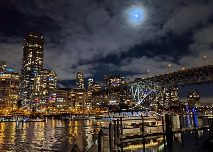 Granville Island Ferry Dock Granville Island Ferry Dock at Night : r/vancouver photo