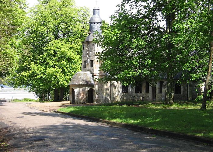 Nôtre Dame de Grâce Chapel With JMW Turner in Honfleur - Normandy Then and Now photo