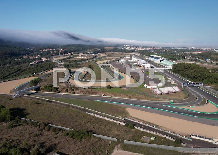 Autodromo Fernanda Pires da Silva Aerial hyperlapse view of Autodromo do E... | Stock Video | Pond5 photo