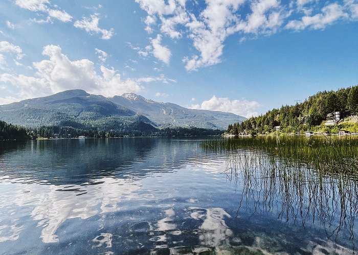 Rainbow Park Reflections in Alta Lake at Rainbow Park, Whistler BC. [OC ... photo