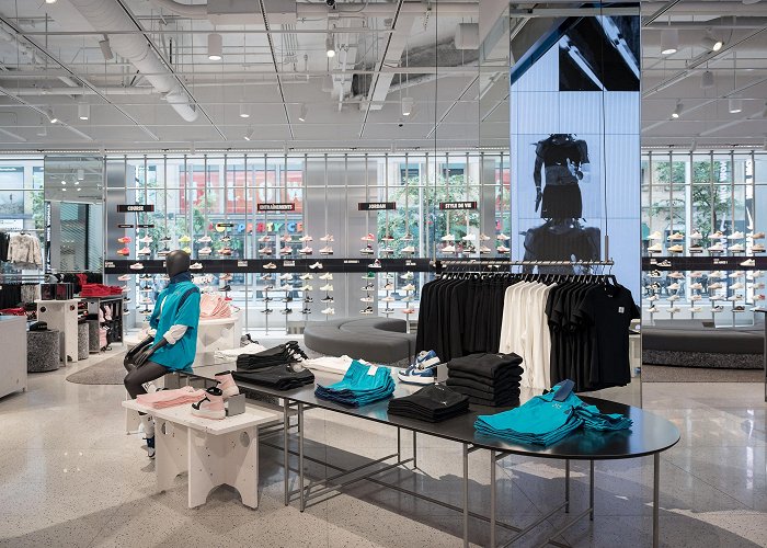 Eaton Centre Montreal New Montreal Nike store downtown is officially open and has a free ... photo