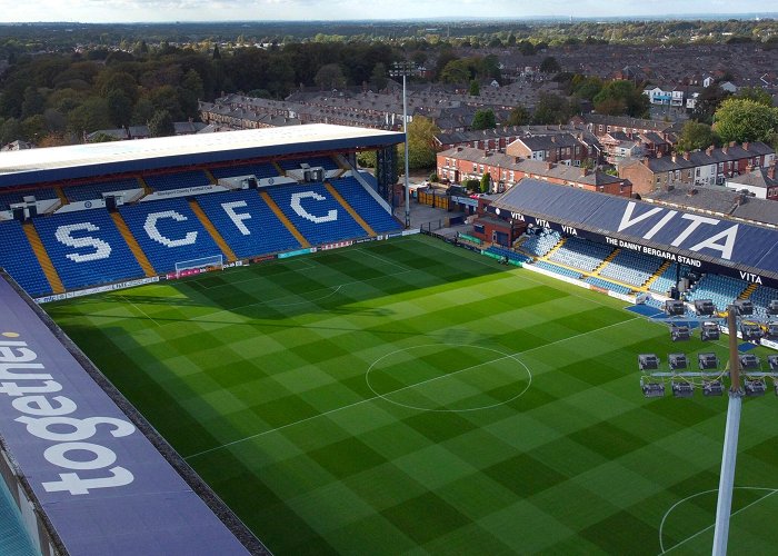 Edgeley Park Stockport County reveal plans to 'expand and improve' Edgeley Park ... photo
