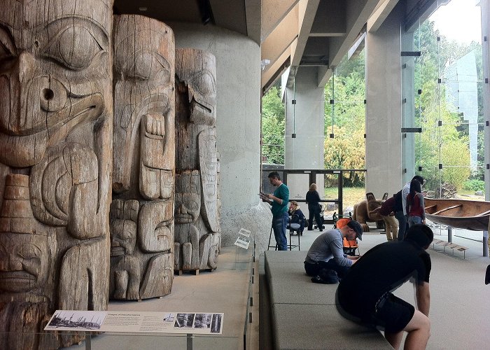 Museum of Anthropology Conservation at the Museum of Anthropology, Vancouver ... photo