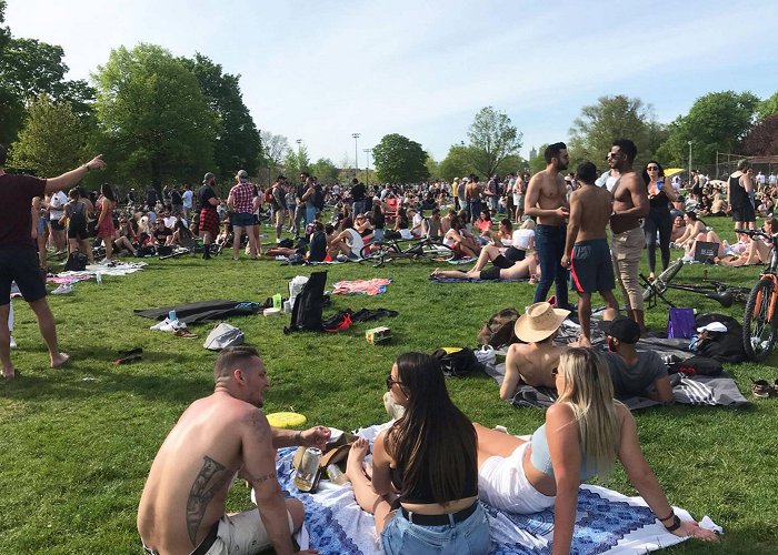 Trinity Bellwoods Park Trinity Bellwoods Park in Toronto is totally packed again and ... photo