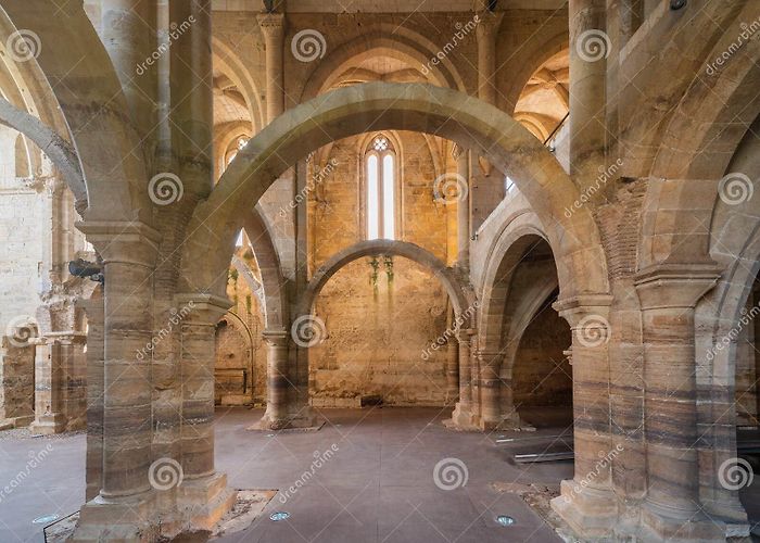 Santa Clara a Velha Monastery Interior of Monastery of Santa Clara-a-Velha Ruins - Coimbra ... photo
