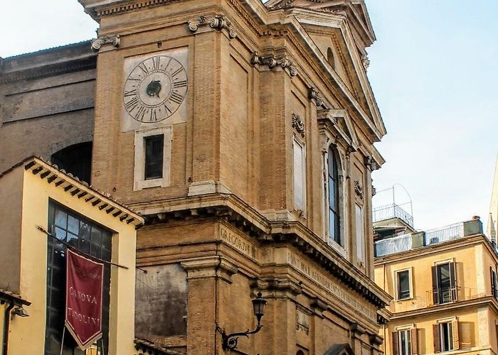 Sant Atanasio The Pope's Dragon, Clock-Face, Church of Sant' Atanasio dei Greci ... photo
