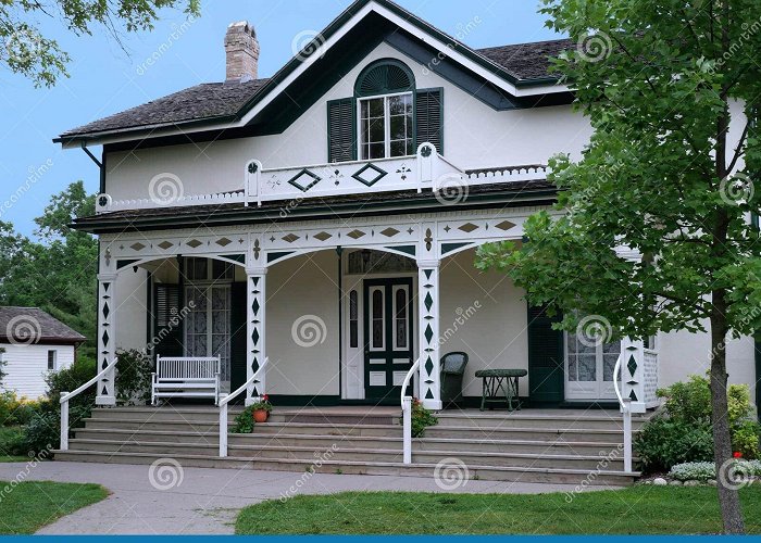 Bell Homestead Alexander Graham Bell, Home Where Telephone Invented Editorial ... photo