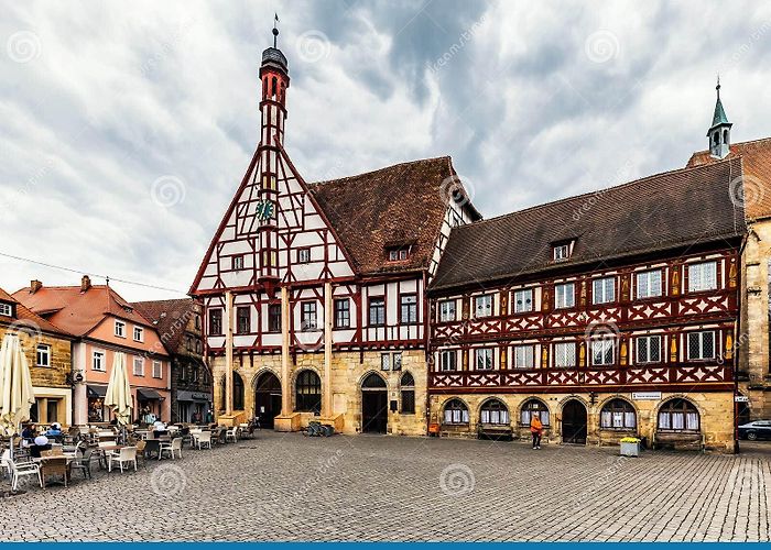 Rathausplatz Bavarian City of Forchheim in Franconia, Germany Editorial Stock ... photo