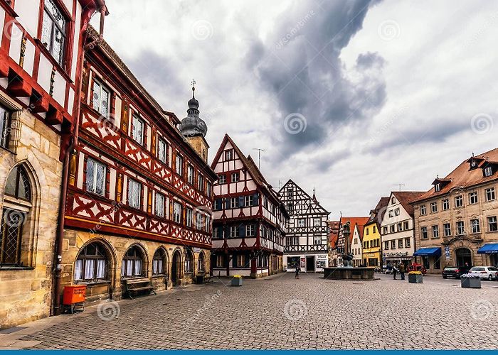 Rathausplatz Bavarian City of Forchheim in Franconia, Germany Editorial Photo ... photo