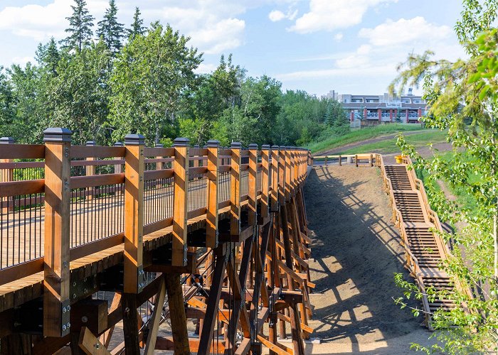 Mill Creek Ravine Revitalized Mill Creek Ravine Pedestrian Bridges Now Open ... photo