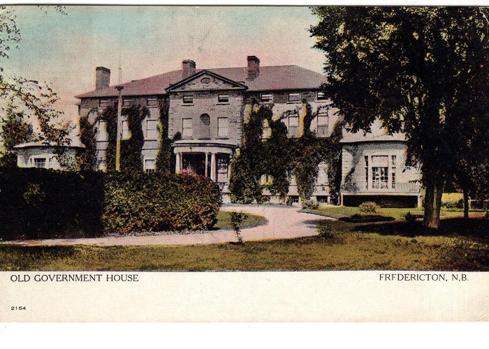 Old Government House Old Government House, Fredericton, New Brunswick, Used 1906 Cork ... photo