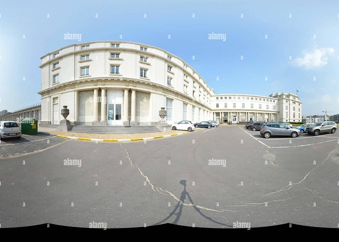 Wellington Golf Ostend 360° view of Thermae Palace Oostende - Alamy photo