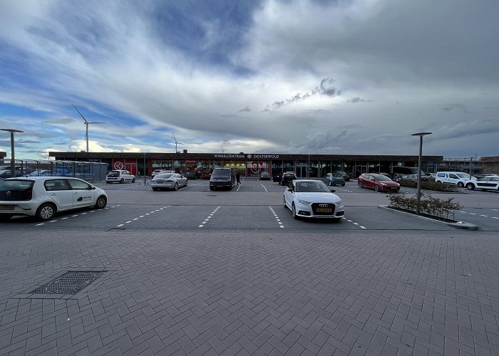 Parking Lock Park US-style strip mall abomination spotter in Dutch suburbia 'Almere ... photo