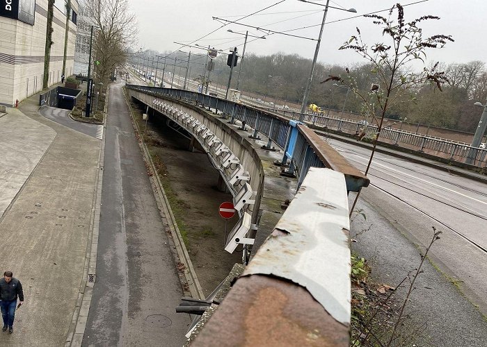 Pont Van Praet Bruxelles : la rampe du tram du pont Van Praet sera démolie et ... photo