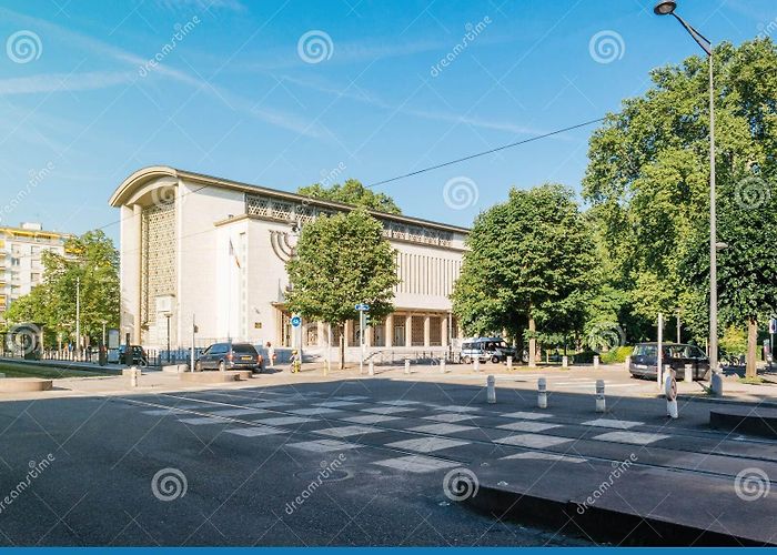 Synagogue de la Paix Grande Synagogue De La Paix in Contades Park Strasbourg Alsace ... photo