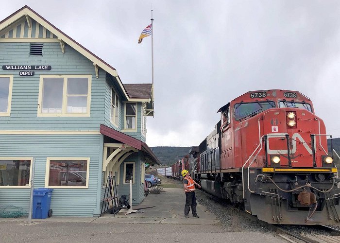 Museum OF-Cariboo-Chilcotin Station House and CN Rail offer mirror image of the past - The ... photo